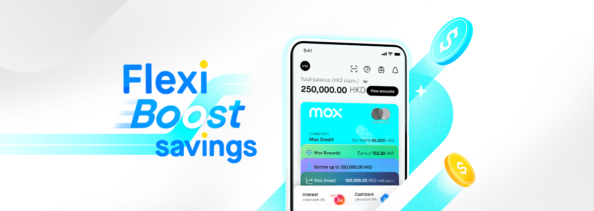 Unmatched flexibility and competitive rates with FlexiBoost savings💰